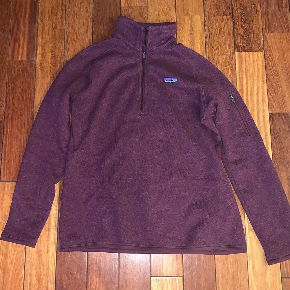 Patagonia half zip sweater!